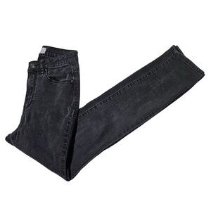 RSQ High Rise Ankle Skinny Jeans Womens Size 3 Black Denim Pants Juniors
